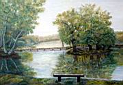 Tavasz a Matraban a Sas tonal olaj farost 35x50 cm.jpg
