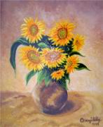 Napraforgok kocsogben (Sunflowers in the jug).jpg