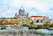 Esztergom  22x32 cm selyem.jpg