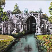 Murom az Angol kertben Tatan      22x22 cm        selyem.jpg