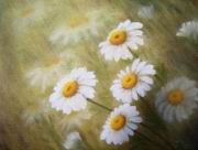 kraftili Daisies 30x24 2007.JPG