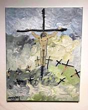 45 - Mi van, ha csak egy atlagos pasi volt a tomegbol_ - olaj - vaszon - 30 x 25 cm .jpeg
