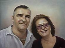 Szeretetben 50 x 65,5 cm olaj, kasirozott vaszon_Sanyi_foto.jpg