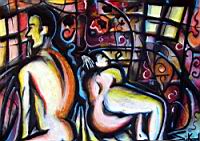 Morning - Sutivan, July 2005, Oil Pastel, Paper 50 x 70 cm.jpg