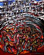 Circus in Town - Budapest, February 2012, Acrylic Paint, Canvas 100 x 80 cm.jpg